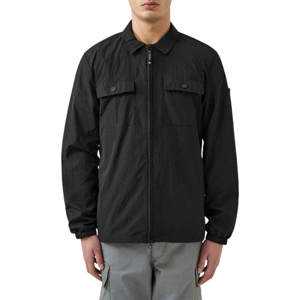 Patrick Mens Plain Overshirt / Black